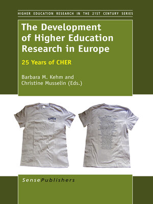 cover image of The Development of Higher Education Research in Europe